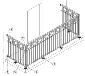 Ограждения лоджий (изготовление балконных ограждений из металла)