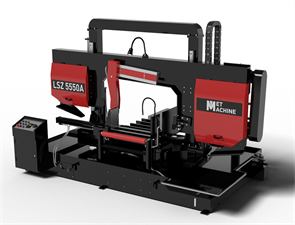 Полуавтоматический ленточнопильный станок с поворотной рамой LSZ5550A 6291